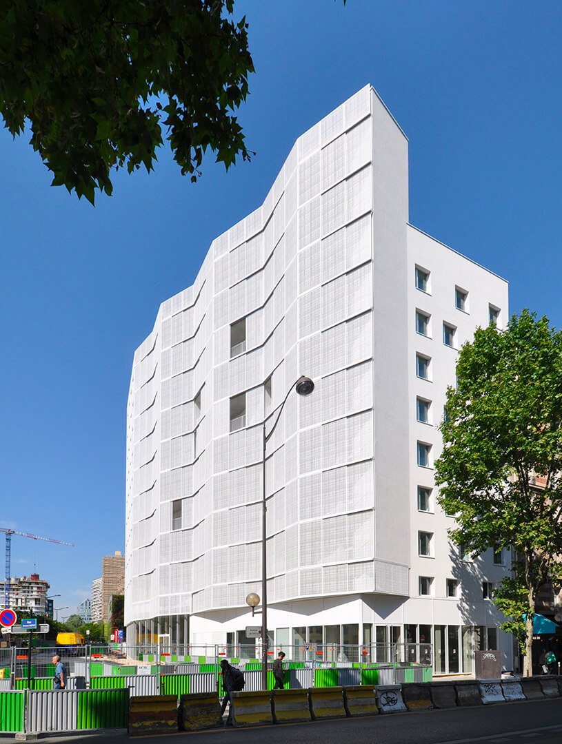 Façade du bâtiment