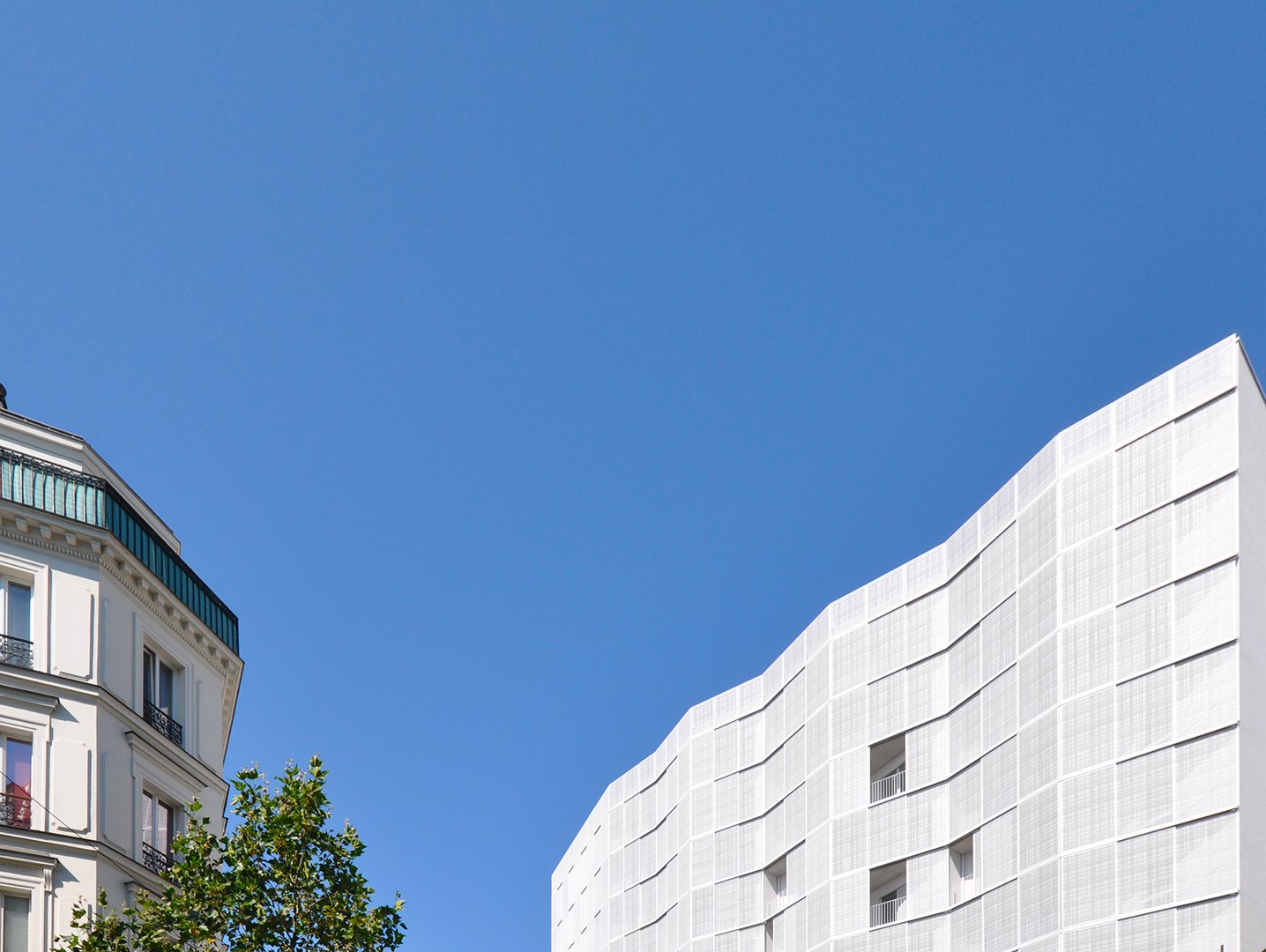 Vue extérieure du bâtiment