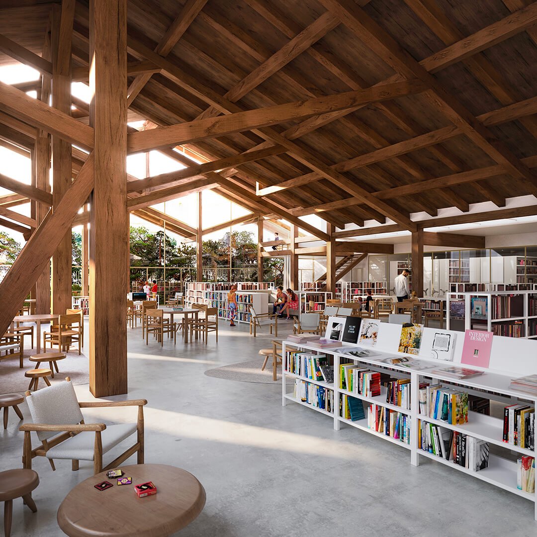 Vue du studio théâtre